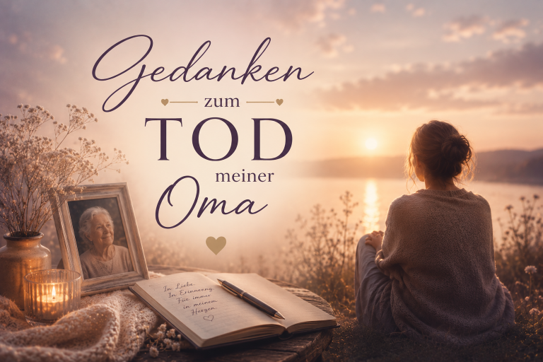 Gedanken zum Tod meiner Oma